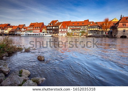 Similar – Image, Stock Photo Bamberg Old Town