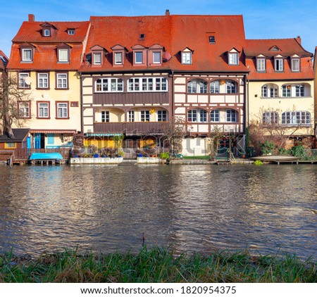 Similar – Image, Stock Photo Bamberg Old Town