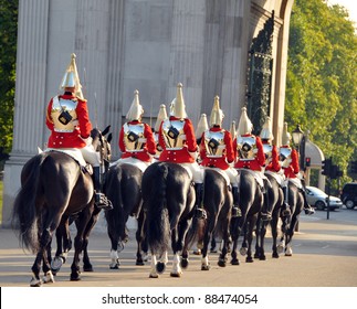 Famous London Horse Guards