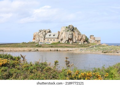 The Famous Maison Du Gouffre In Northern Brittany, France