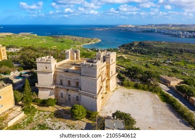 Famous maltese Selmun palace. Malta