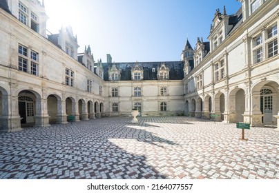 Famous medieval castle Chateau Villandry, France