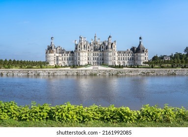 Famous Medieval Castle Château De Chambord, France