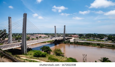 Famous Modern Bridge That Is Landmark In Lobito, Angola