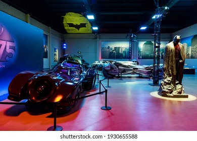 Famous Movie Car In Warner Bros Studio, Los Angeles, March, 2017