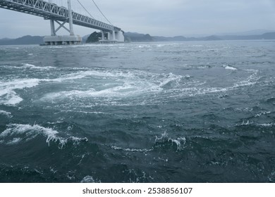 The famous Naruto whirlpools in Japan - Powered by Shutterstock