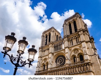 The Famous Notre Dame In Paris
