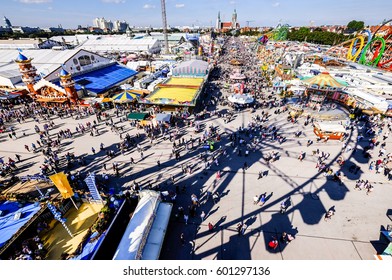 Famous Oktoberfest In Munich - Germany