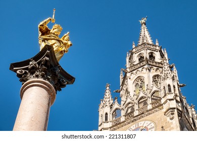 Famous Old Munich City Hall - Germany