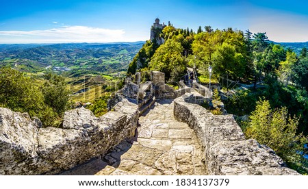 famous old town of San Marino