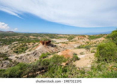 Famous Paleoanthropological Site, Olduvai Gorge, In Tanzania, Africa