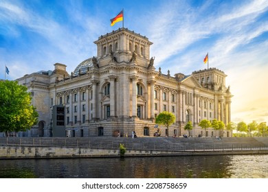 The Famous Reichstag Building In Berlin