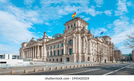 The Famous Reichstag Building In Berlin, Germany