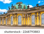 Famous Sanssouci palace in Potsdam, Germany