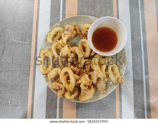 Sotong celup tepung Images, Stock Photos u0026 Vectors  Shutterstock