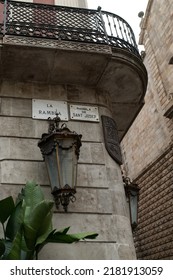 Famous Street In The Barcelona - La Rambla