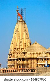 Famous Temple Of Shiva Somnath (Lord Of Moon)