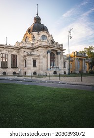 Famous Széchenyi Thermal Bath In Budapest, Hungary