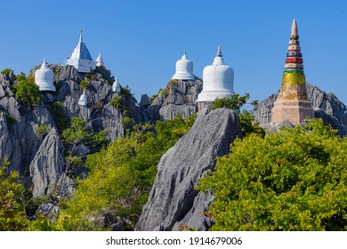 A famous travel spot, Wat Chaloem Phra Kiat Phrachomklao Rachanusorn, Wat Praputthabaht Sudthawat in Lampang, Northern of Thailand