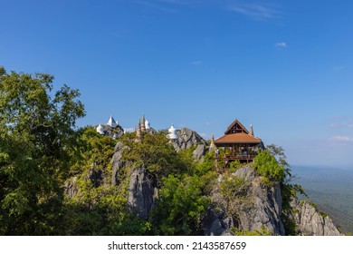 A famous travel spot, Wat Chaloem Phra Kiat Phrachomklao Rachanusorn, Wat Praputthabaht Sudthawat in Lampang, Northern of Thailand