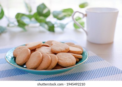 A famous treat called butter cookies or Butter Biscuits.