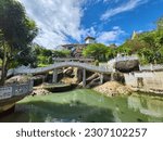 The famous view of Kek Lok Si temple