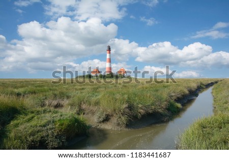 Lighthouse on Westerhever