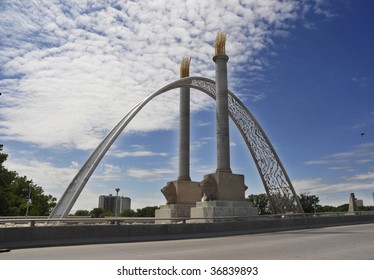 Fancy Bridge In Winnipeg, Manitoba