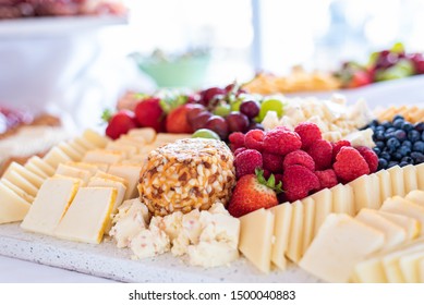 Fancy Cheese Platter With Fruit