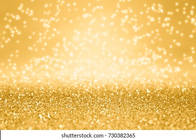 Fancy Gold Glitter Sparkle Confetti Background For Golden Happy Birthday Party Invite 50th Anniversary