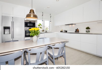 fancy kitchen interior