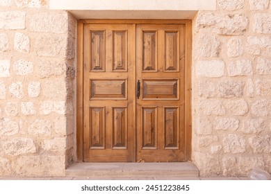 
Fancy old doors made of aesthetically handcrafted wood - Powered by Shutterstock