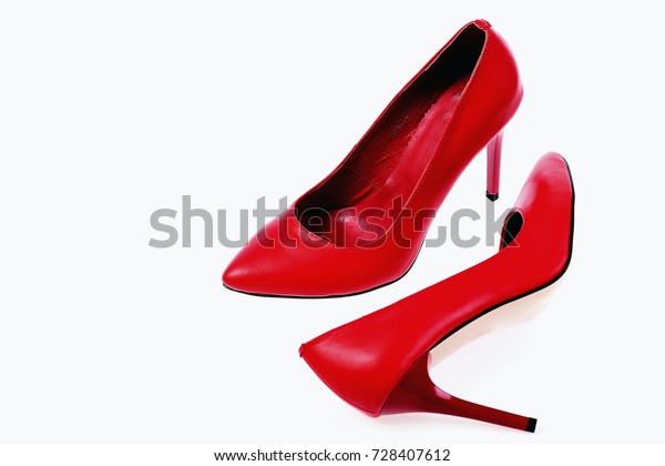 fancy red shoes