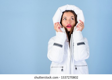 Fancy Stylish Winter Clothes. Not Every Jacket Is Ideal For Every Climate. Girl Wear White Jacket. Jacket Has Extra Insulation And Slightly Longer Fit To Protect Your Body From Sharp Winter Weather.