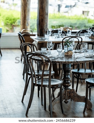 A fancy table set up.