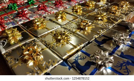 Fancy Wrapped Gift Boxes 