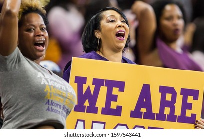 Fans - 2019 Celebration Bowl In Atlanta, Georgia- North Carolina A&T Aggies Vs. Alcorn State Braves HBCU College Football Championship At The Mercedes Benz Stadium - USA