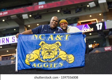 Fans - 2019 Celebration Bowl In Atlanta, Georgia- North Carolina A&T Aggies Vs. Alcorn State Braves HBCU College Football Championship At The Mercedes Benz Stadium - USA