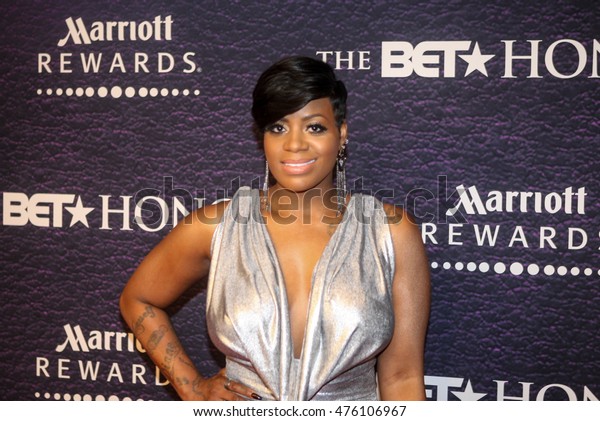 Fantasia Barrino performer Arrives on the Red Carpet
At The BET Honors Awards 2016 at the Warner Theater in Washington
DC March 5, 2016