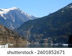 Fantastic landscape in Tracy Arm Fjord in the Boundary Ranges of Alaska, United States
