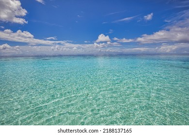 Fantastic Relaxing Blue Sunny Sky Ocean Stock Photo 2188137165 