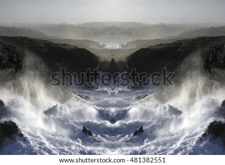 Similar – Foto Bild Little Big Wave Wellen