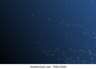 Fantasy abstract technology and engineering background with original organic motion