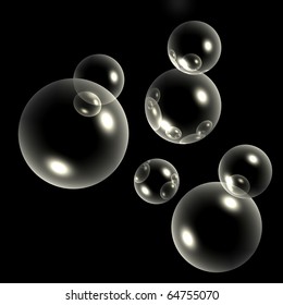 fantasy bubbles wallpaper