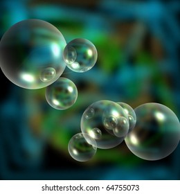 fantasy bubbles wallpaper