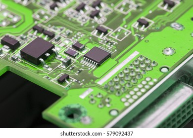 Fantasy colored board with chips and components.