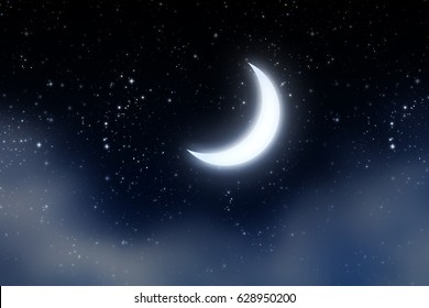 Crescent Moon Images, Stock Photos & Vectors | Shutterstock