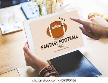 Fantasy Football Entertainment Game Play Sport Concept