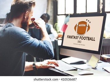 Fantasy Football Entertainment Game Play Sport Concept