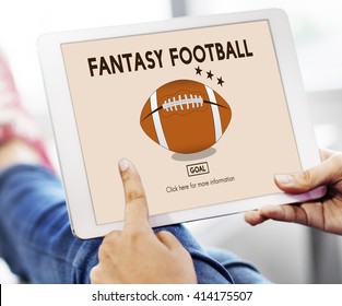 Fantasy Football Entertainment Game Play Sport Concept